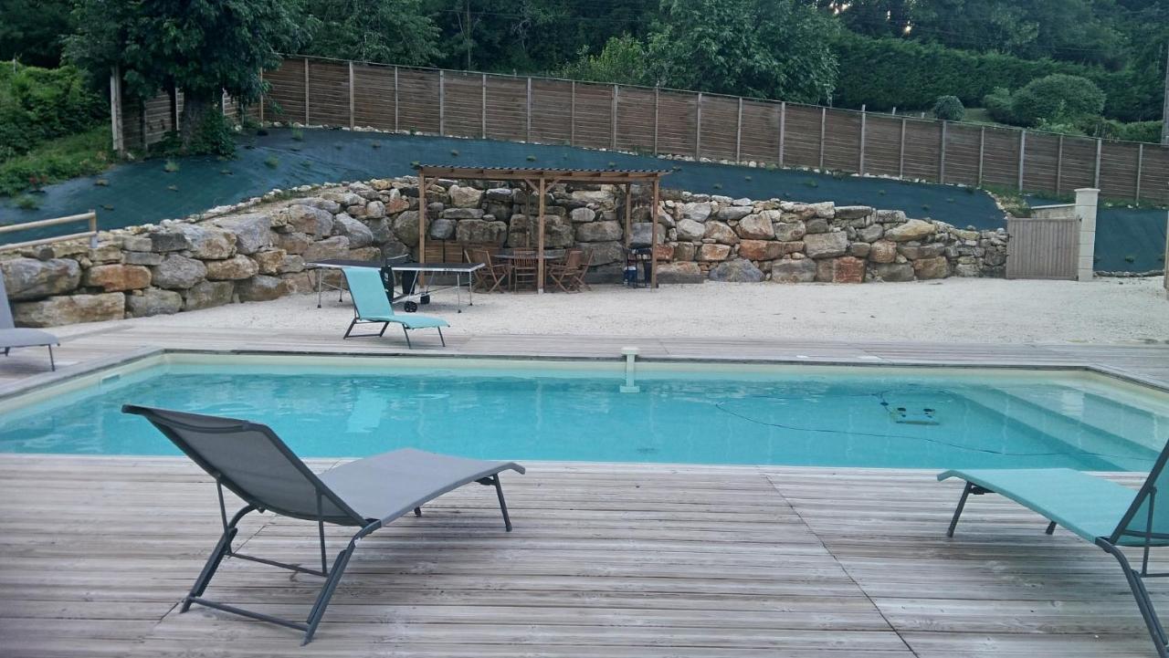 Lou Chastel, Demeure Perigourdine Climatisee Avec Piscine Privee Et Chauffee La Bachellerie Luaran gambar