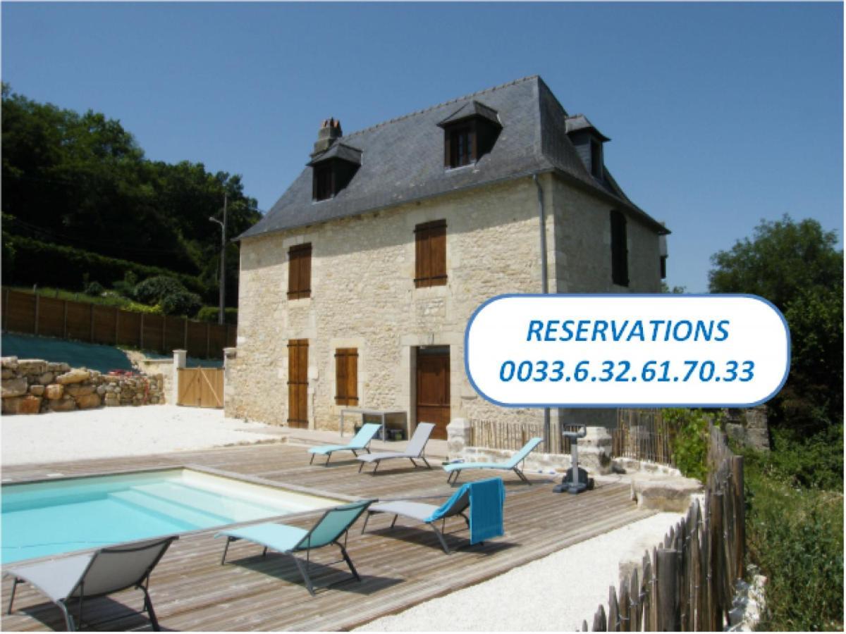 Lou Chastel, Demeure Perigourdine Climatisee Avec Piscine Privee Et Chauffee La Bachellerie Luaran gambar